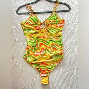 Rue21 multi color bodysuit